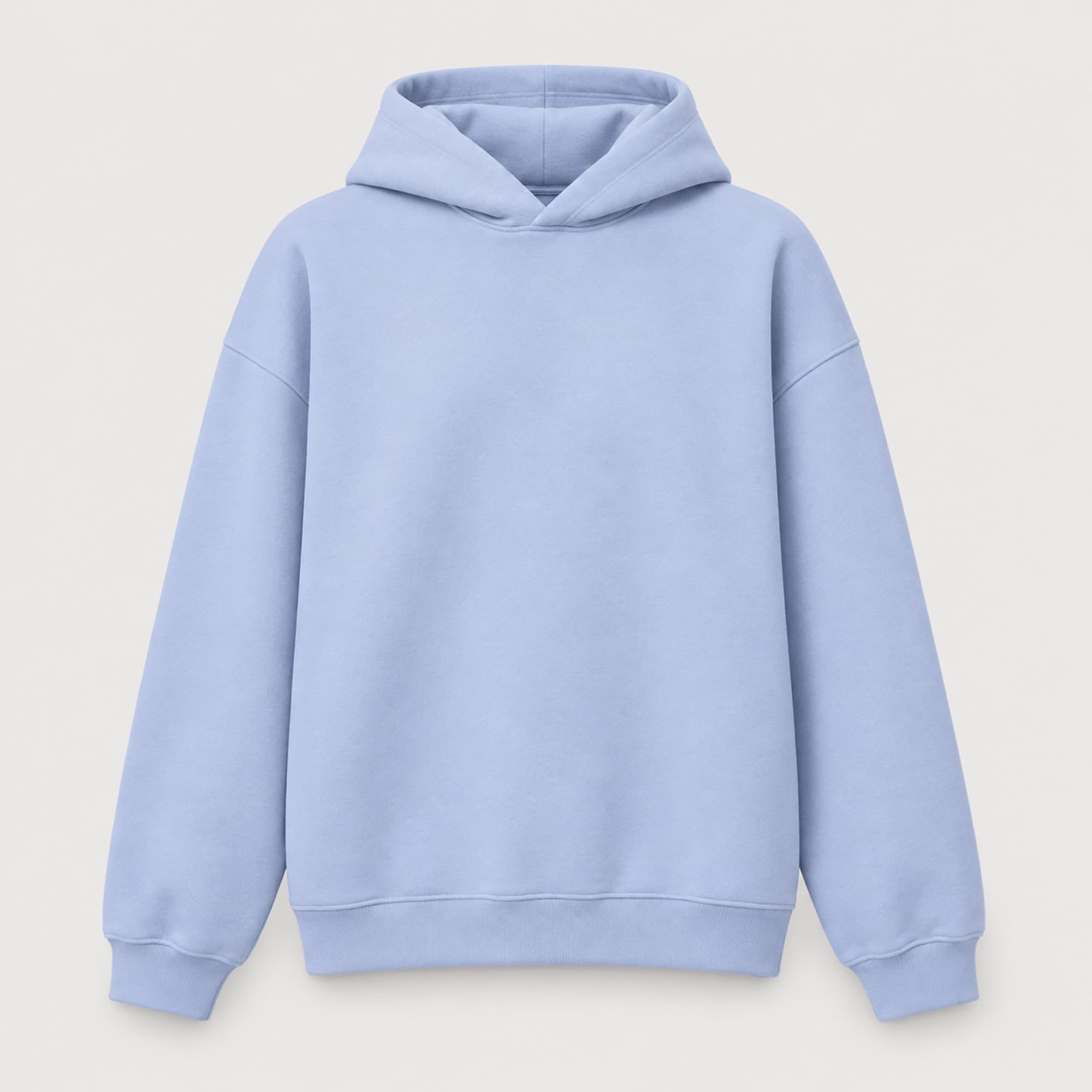 Oversized Hoodie — Baby Blue