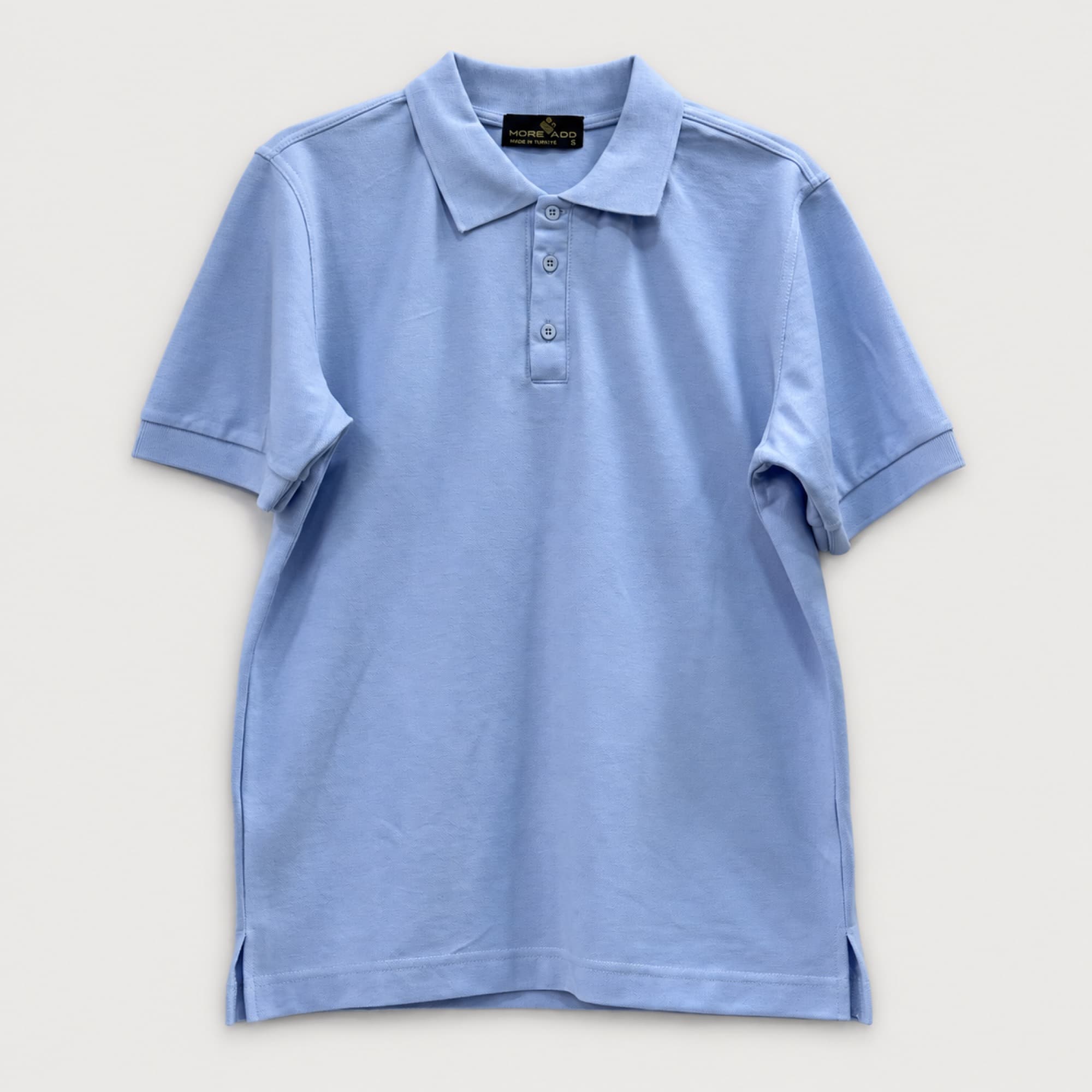 Polo Shirt — Baby Blue