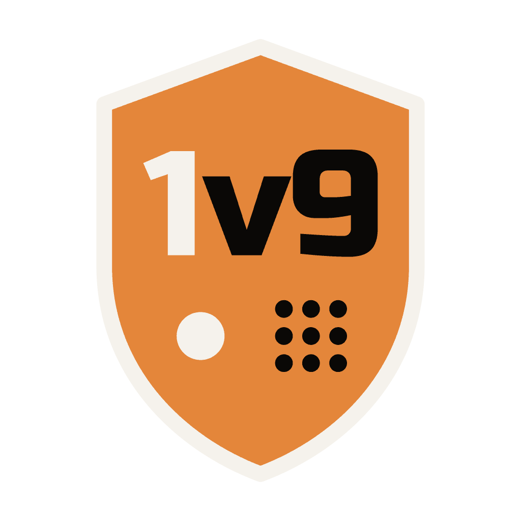 1v9
