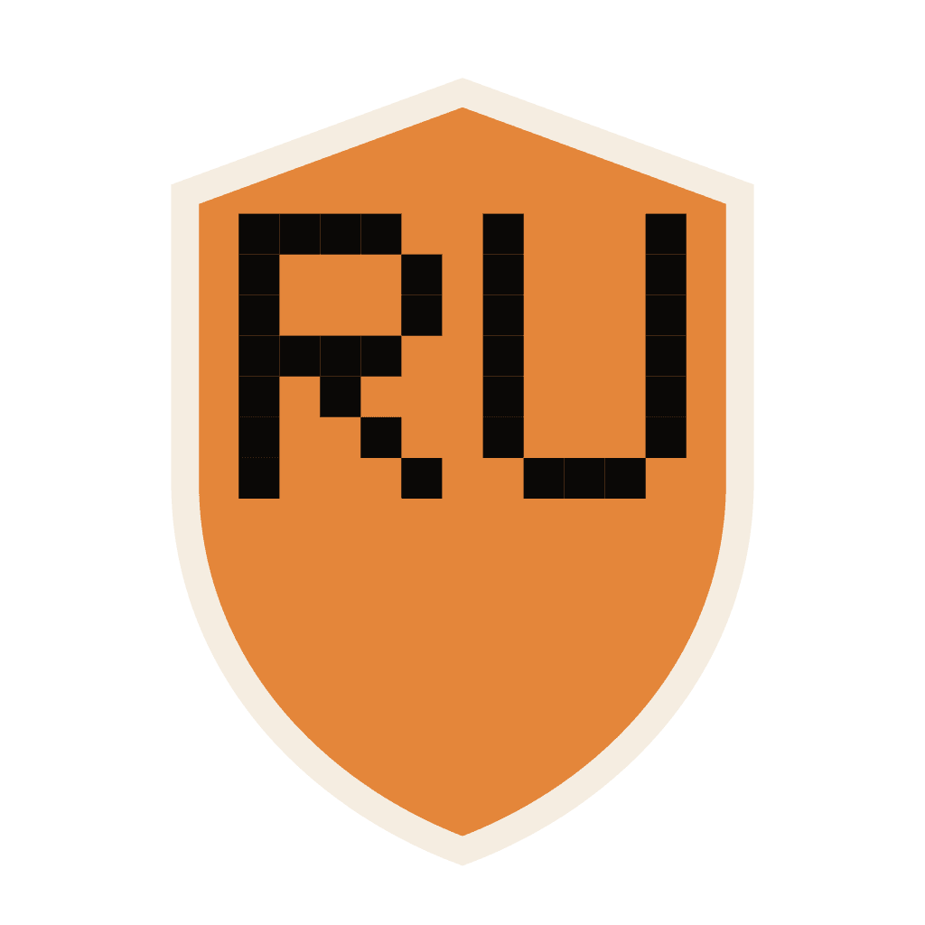 RU Monogram Shield